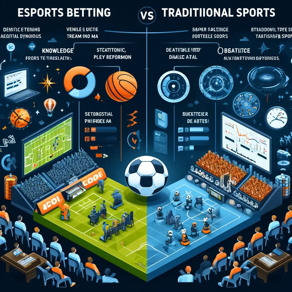 Main Differences Between Esports and Traditional Sports Betting